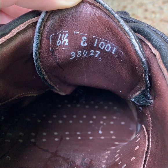 Allen Edmonds Black Leather Oxford Shoes - Picture 4 of 6